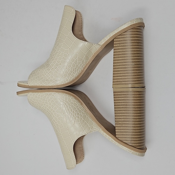 Seven7 Isabella Alligator Embossed Mule Size 8.5 - Picture 7 of 10